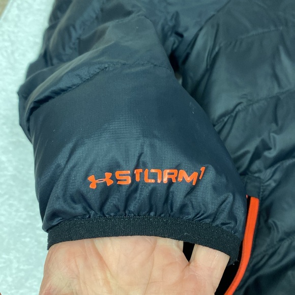 Underarmour infrared primaloft black puffer jacket magnetic zip small - Picture 5 of 11
